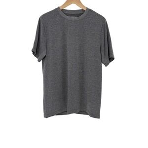 Bearbottom‎ Clothing Men's Gray Textured Short Sleeve T-Shirt Size M